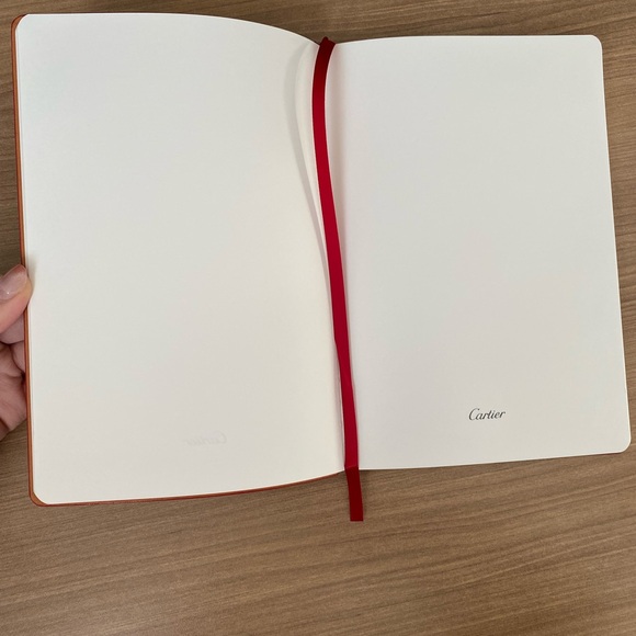 Cartier notebook with leather hardcovers - Picture 3 of 3
